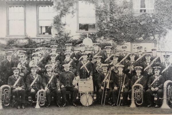 The prize-winning Lymington Town Band