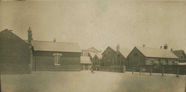 St Barbe School building Lymington