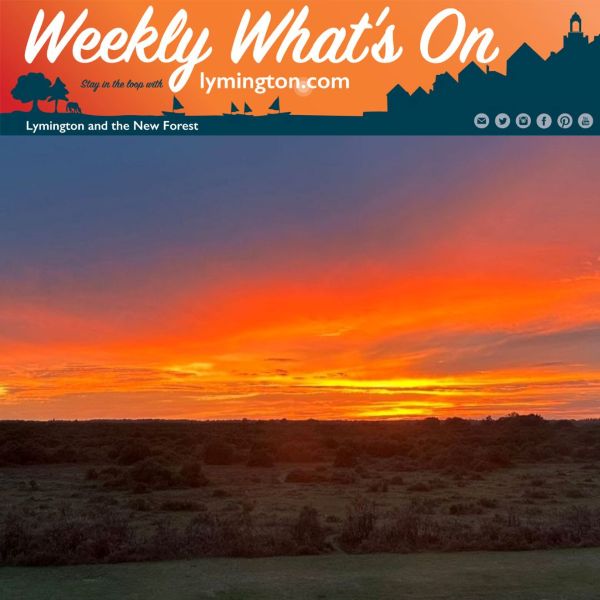 Spectacular autumn sunset