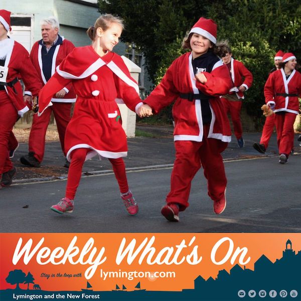 Register now for the Oakhaven Hospice Santa Dash Weekly Whats On from Lymington.com