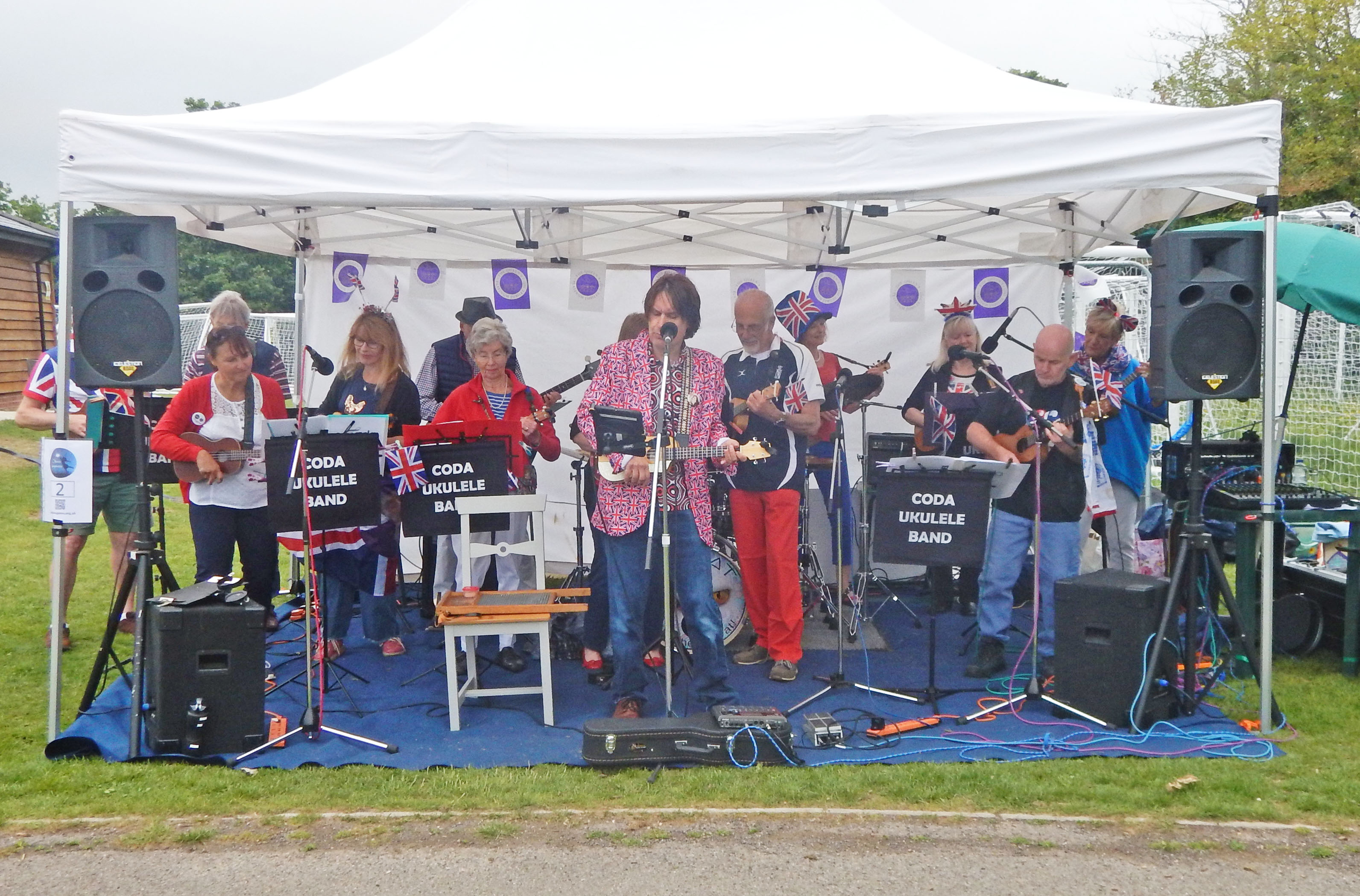 Band Coda Ukeule at Picnic in the Park