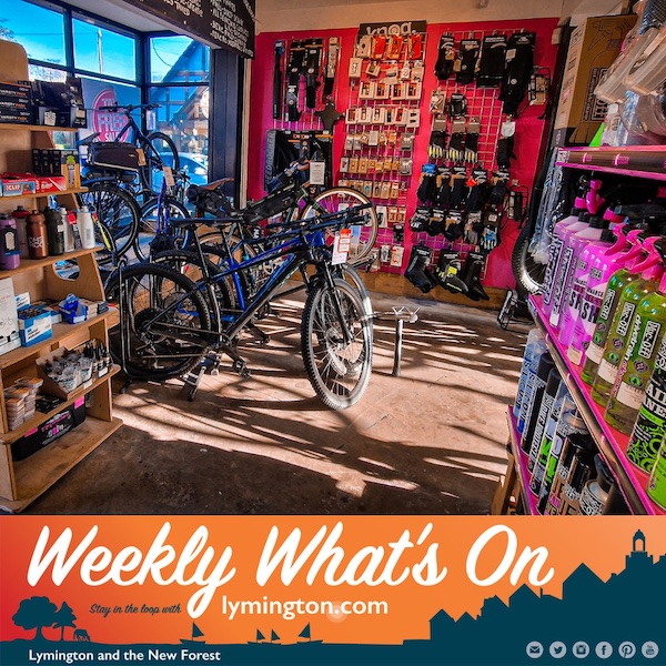 Boost bike hub weekly what's on Lymington and New Forest