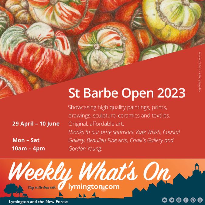 St Barbe Open Weekly What's On Lymington.com