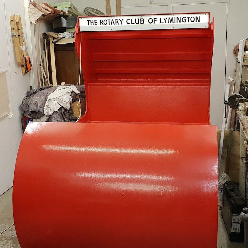 Santa's new sleigh 2018