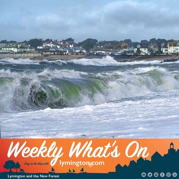 Sea at Milford by Steve Elson New Forest Weekly Whats On by Lymington.com