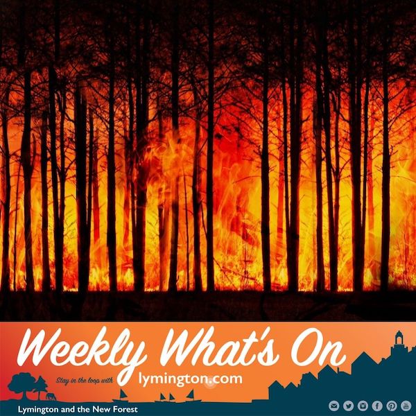 Burning Forest Weekly Whats On by Lymington.com