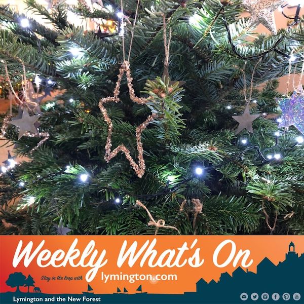 Christmas Tree Festival New Forest Weekly Whats On by Lymington.com
