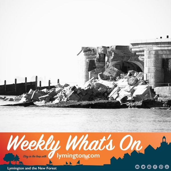 Hurst Castle wall friends of the earth vigil New Forest Weekly Whats On by Lymington.com