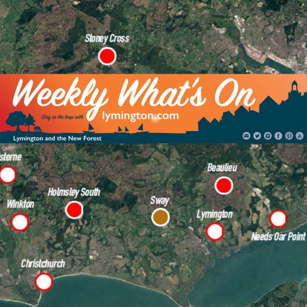 12 WW2 New Forest Airfields map