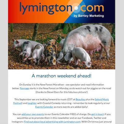 7 September Lymington Newsletter