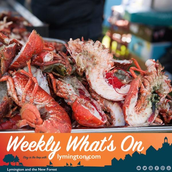 Crayfish at Lymington Seafood Festival Weekly What's On 21 August 2020