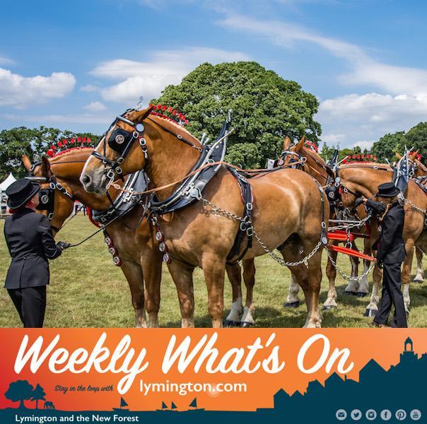 New Forest Show Weekly What's On from Lymington.com