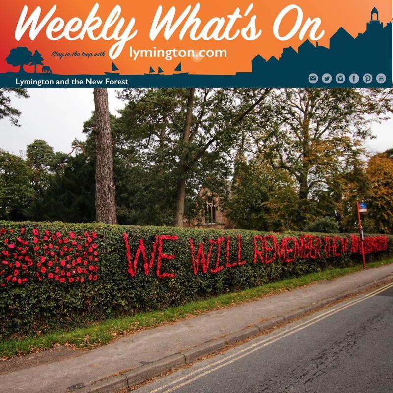 Pennington St Marks Church poppies 2019 - weekly what's on