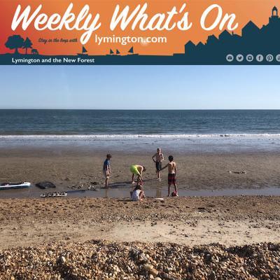 Summer Holidays at the beach - weekly what's on Lymington.com