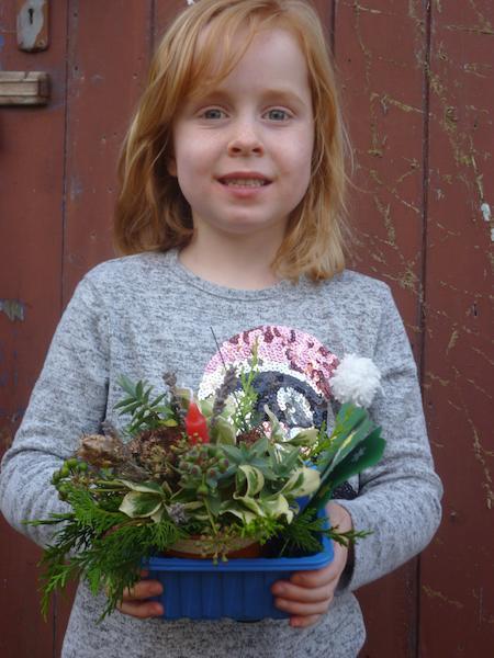 christmas crafts 2017 at Fairweathers Garden Centre