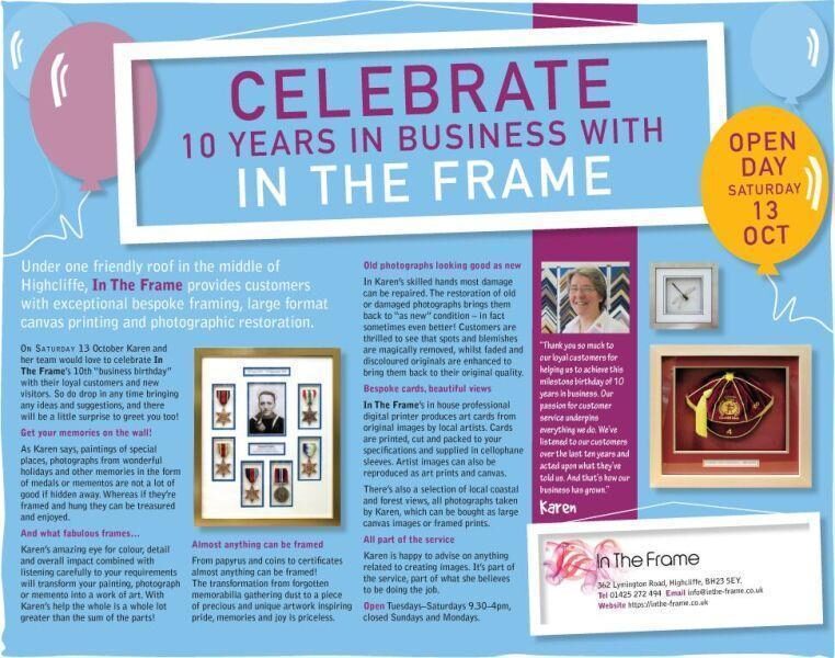 in the frame advertorial 800