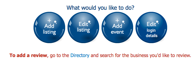 How to add your business to the Lymington.com Directory