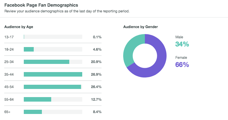 Lymington.com Facebook Demographics 2019