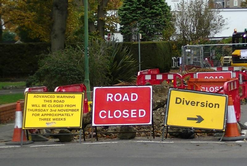 james dynan risk management diversion road closed what next