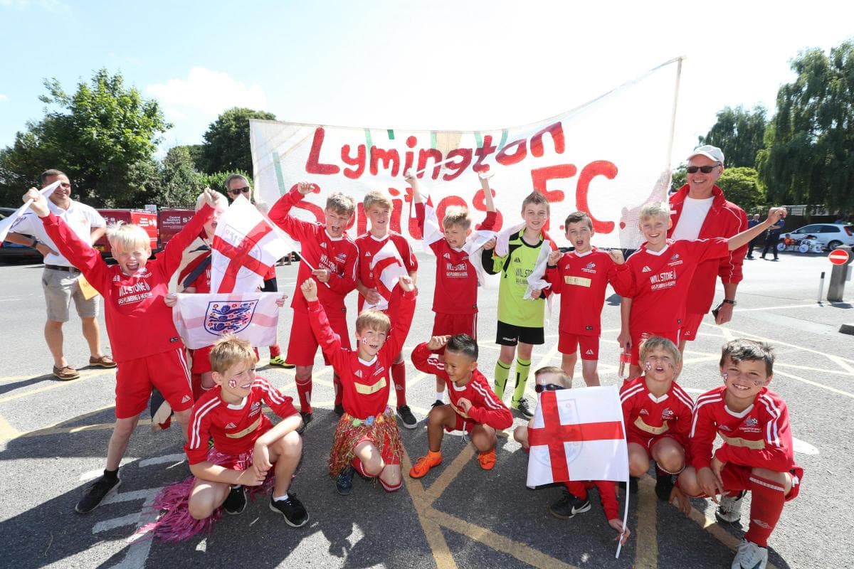 Lymington Carnival 2018 Lymington Sprites as Match of the Day