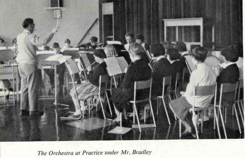 Orchestra under Mr Bradley