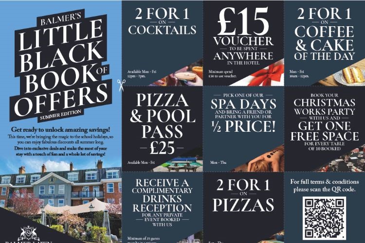 Balmer Lawn Hotel Summer 2024 Little Black Book