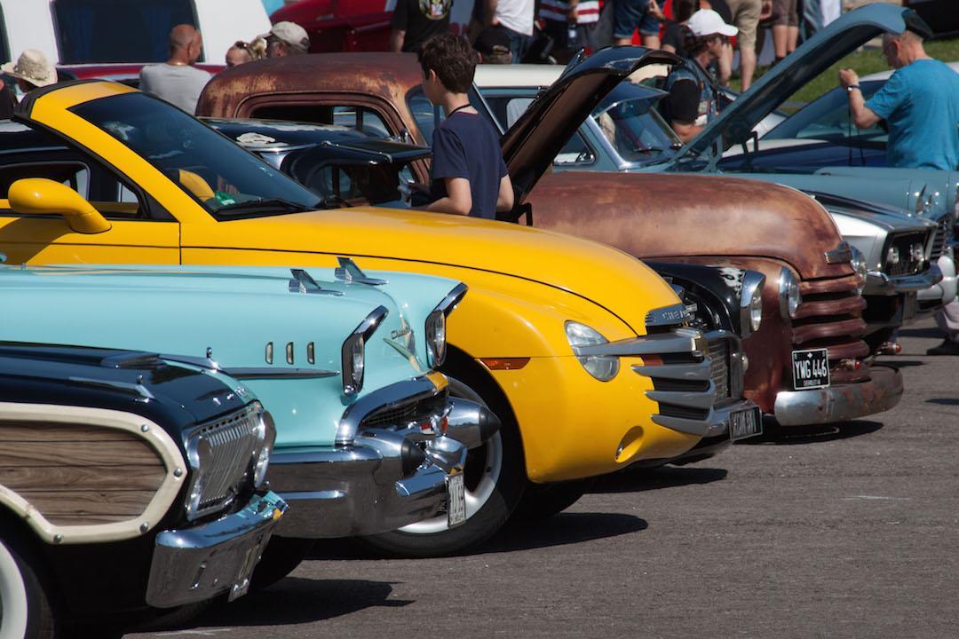 2017 Hot Rod and Custom car day at Beaulieu
