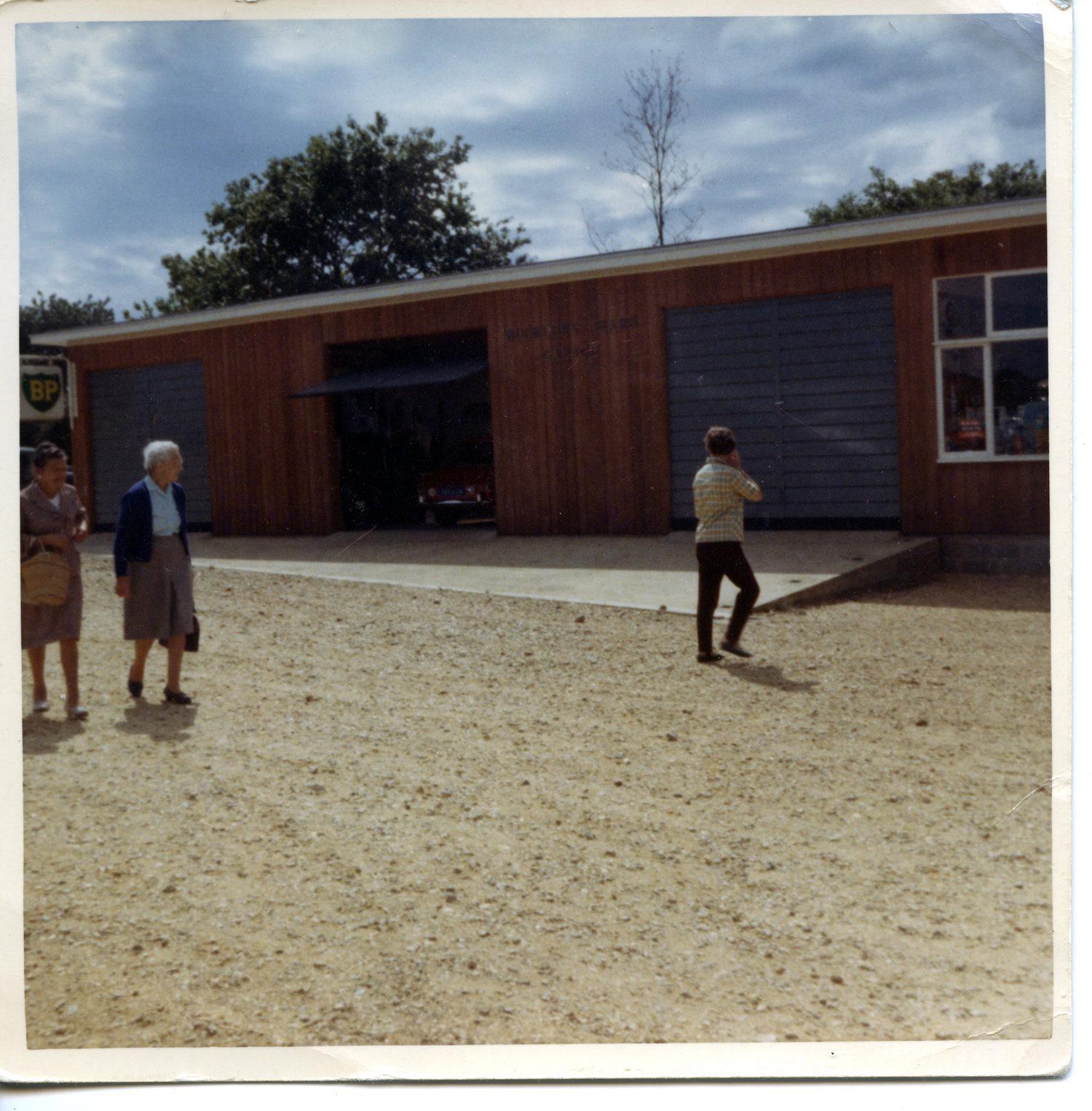 Bucklers Hard Garage July 1966