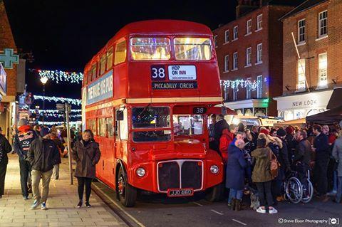 Hop On Inn at Lymington Christmas Shopping Evening