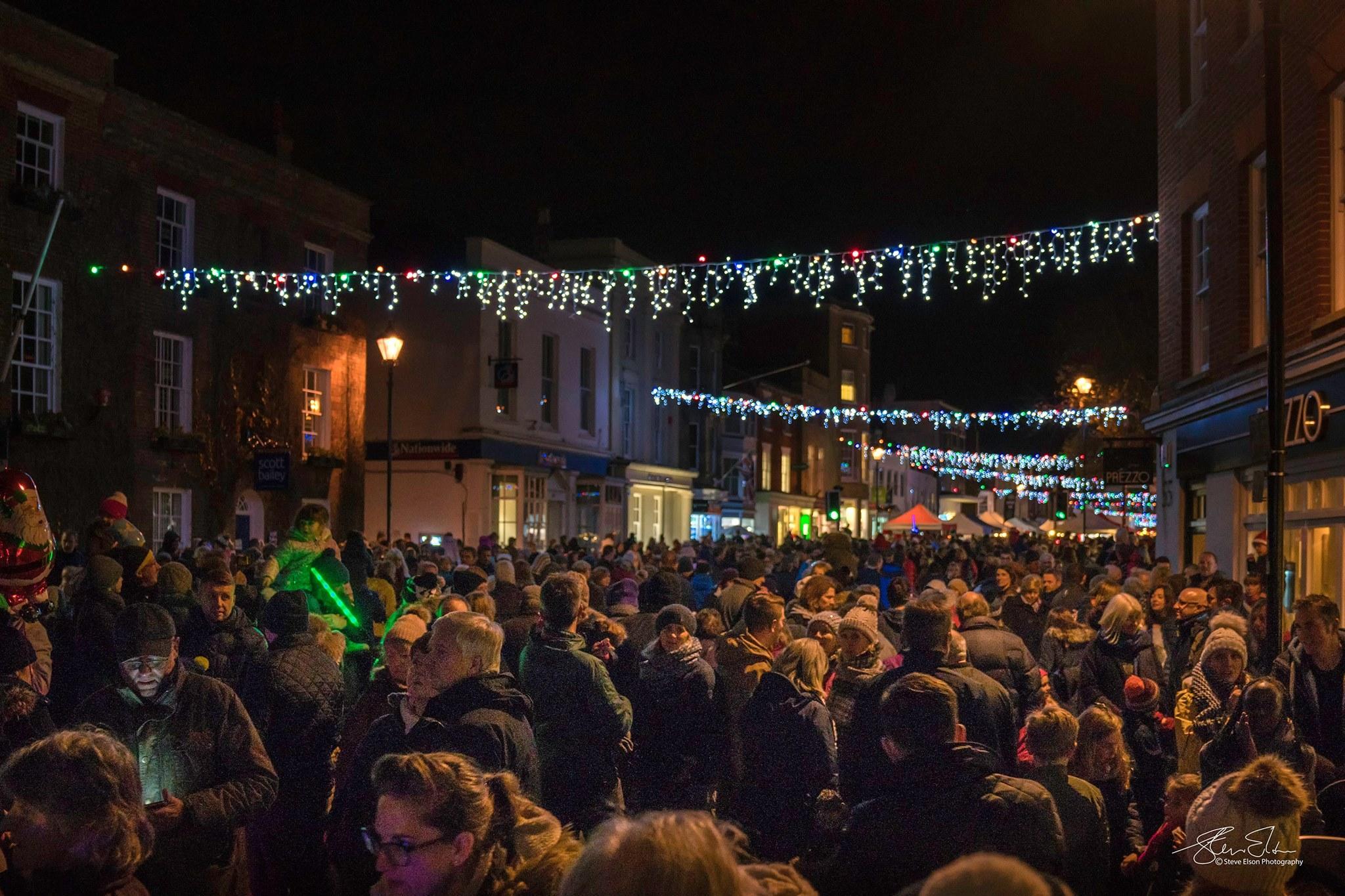 Lights, carols, action in Lymington this Christmas!