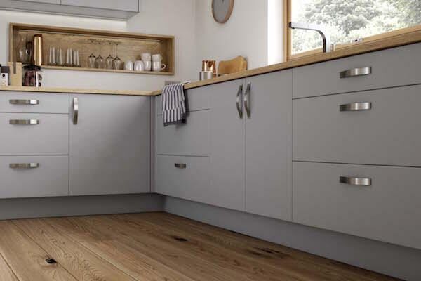Croyde Matt Dust Grey Cameo - Crestwood of Lymington kitchens