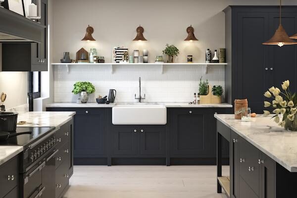 Elegance Bampton Lava - Crestwood of Lymington kitchens