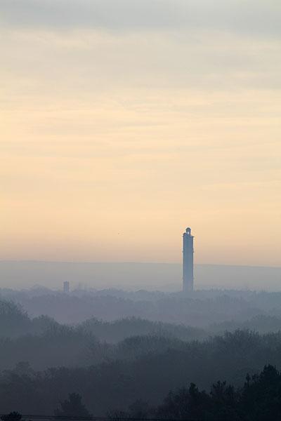 Sway Tower across the New Forest