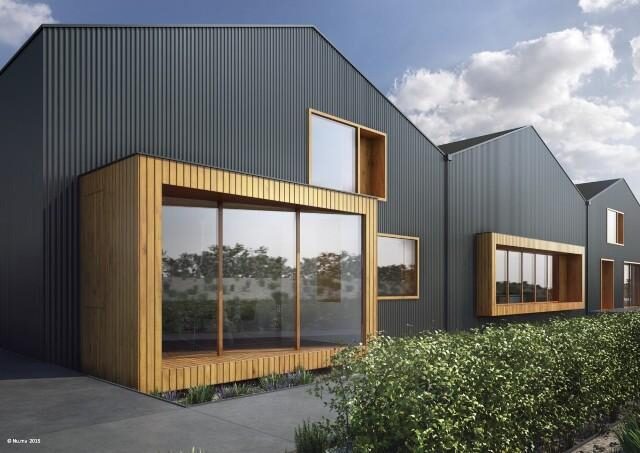 Commercial new build forest architecture