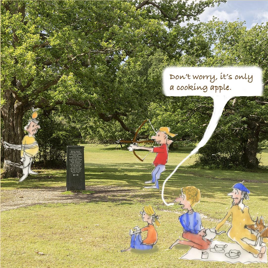 Hugh Lohan Rufus Stone cartoon