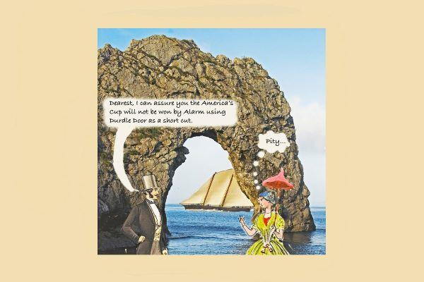 The Auld Mug - America's Cup history on our New Forest doorstep