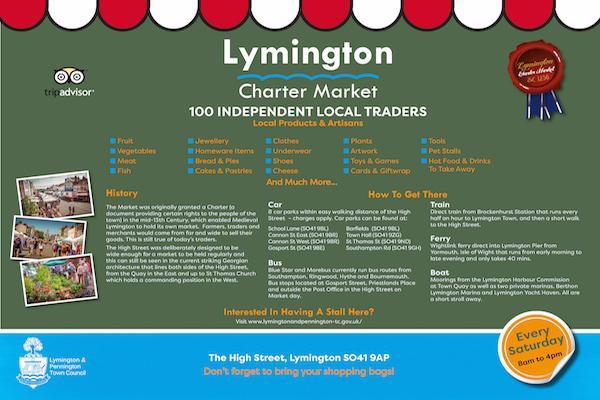 Lymington Market Flyer 2018 