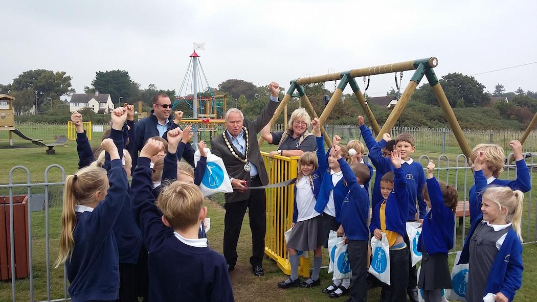 Pennington playground opening