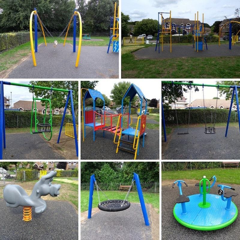 Deneside Copse Collage of pieces