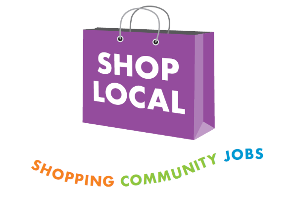 Lymington Society think before you click and shop local 