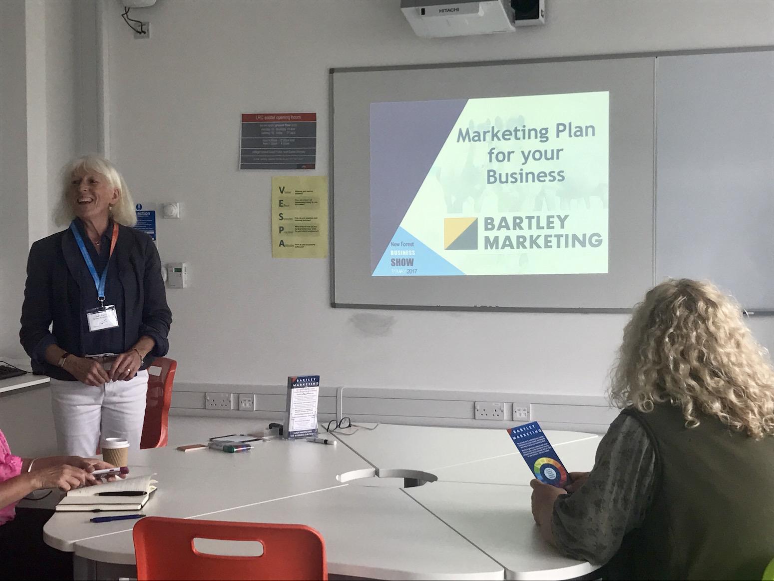 Useful marketing workshops at the New Forest Business Show