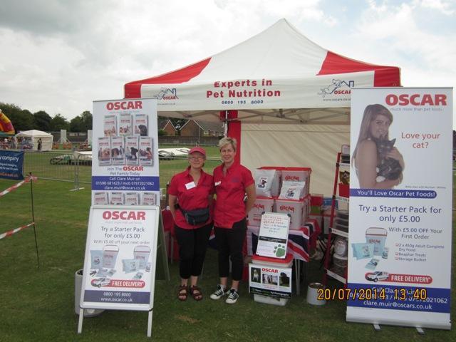 Oscar Pet Foods on Show at Lymington