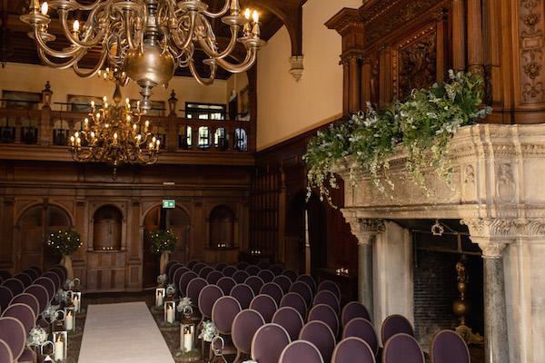 Rhinefield Grand Hall Wedding Ceremony 600x400