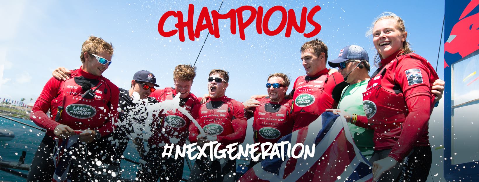 youth americas cup land rover bar champions june 17