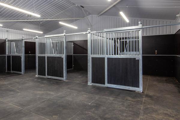 Tilefield Equestrian has 8 modern indoor stables available for short term holiday stabling of your horse