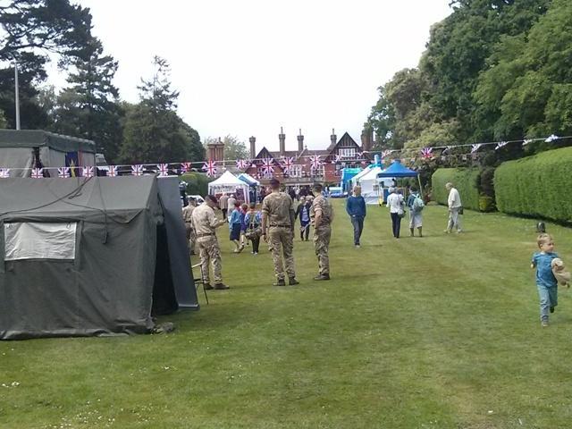 Elmers Court Queen Mary Lawn is a perfect setting for a special garden party