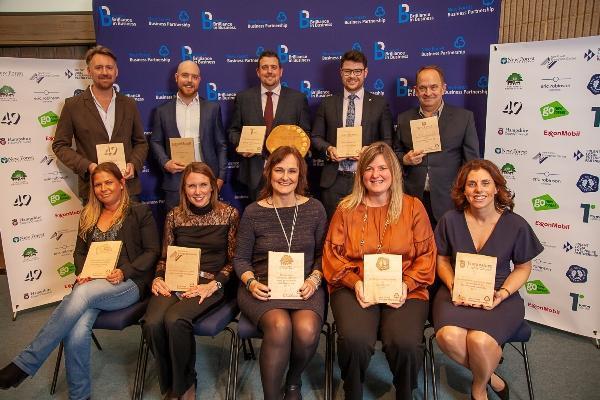 Inspirational winners at New Forest Brilliance in Business Awards 