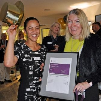 Linden House care home Lymington official rating outstanding by CQC