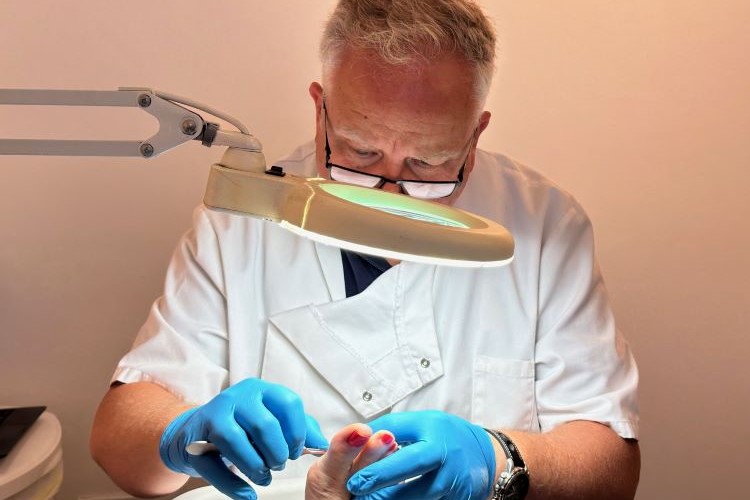 Podiatrist Paul Gray