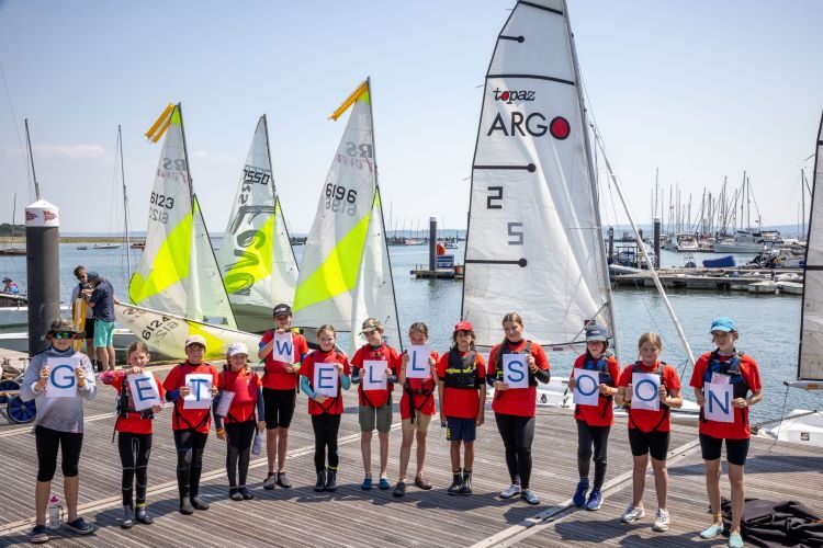 Wednesday Junior Sailing at Royal Lymington Yacht Club